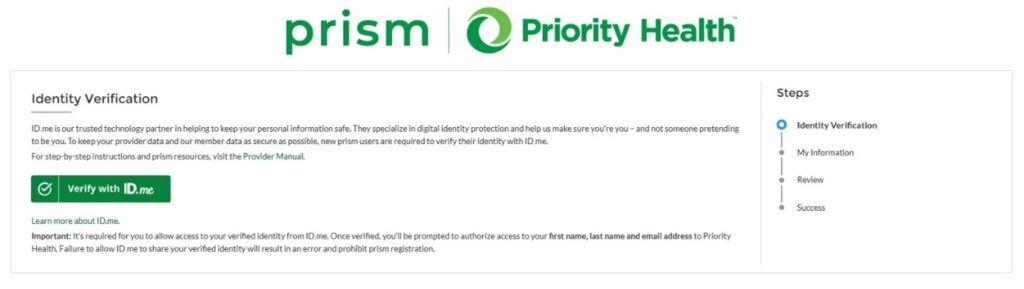 Priority Health Provider Enrollment